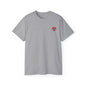 T-shirt SAUVAGE – Coeur sauvage (rouge/noir)